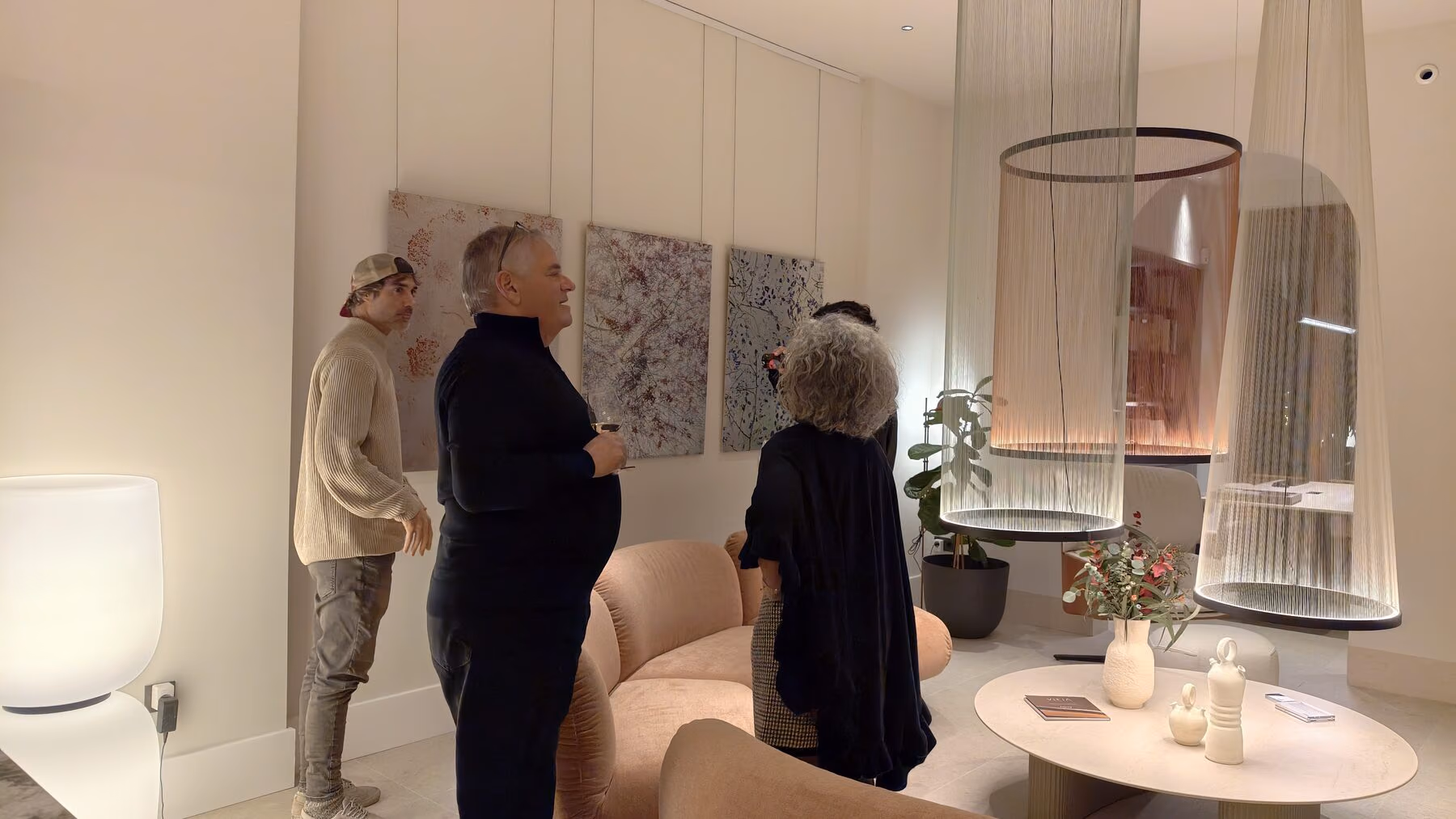 Exposición de Lluc Queralt en el showroom
