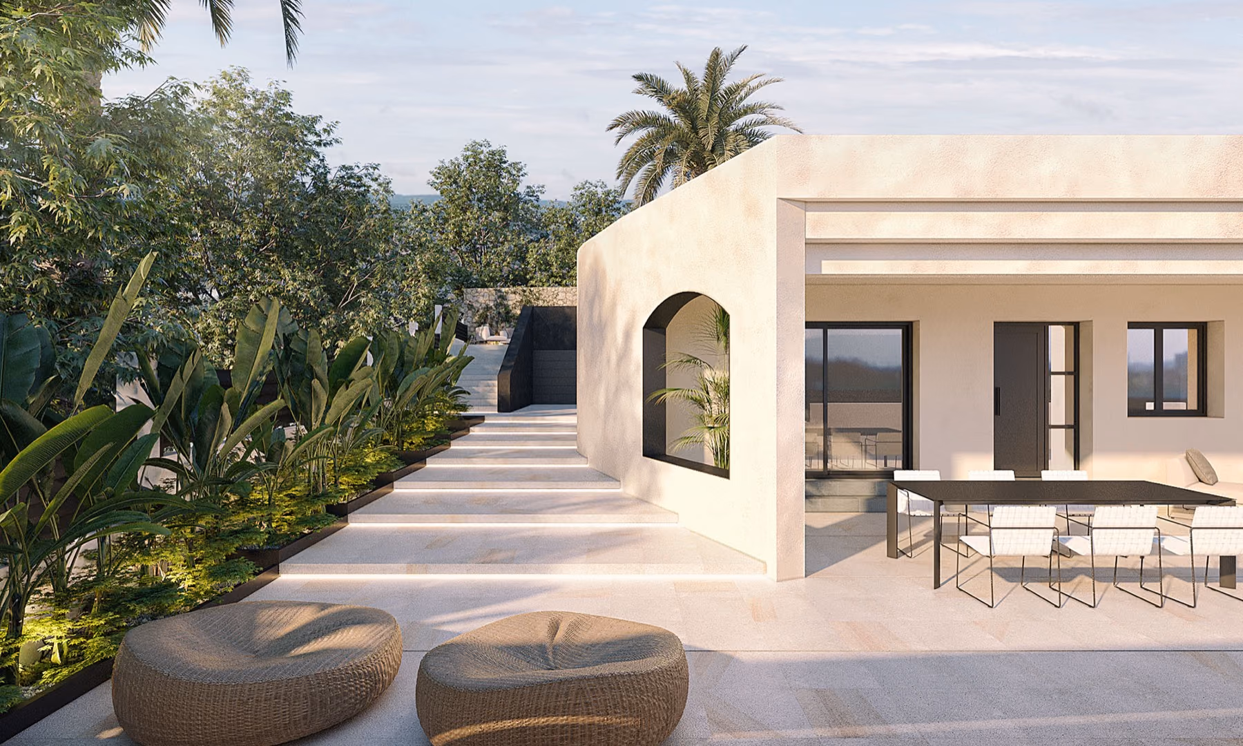 Proyecto residencial Berguedá integrado en el paisaje.
