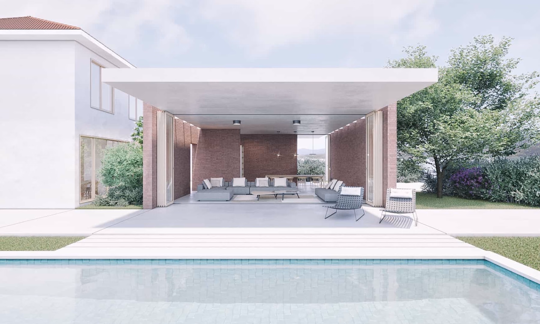Proyecto residencial Ocells, con volumetría adaptada a la parcela.