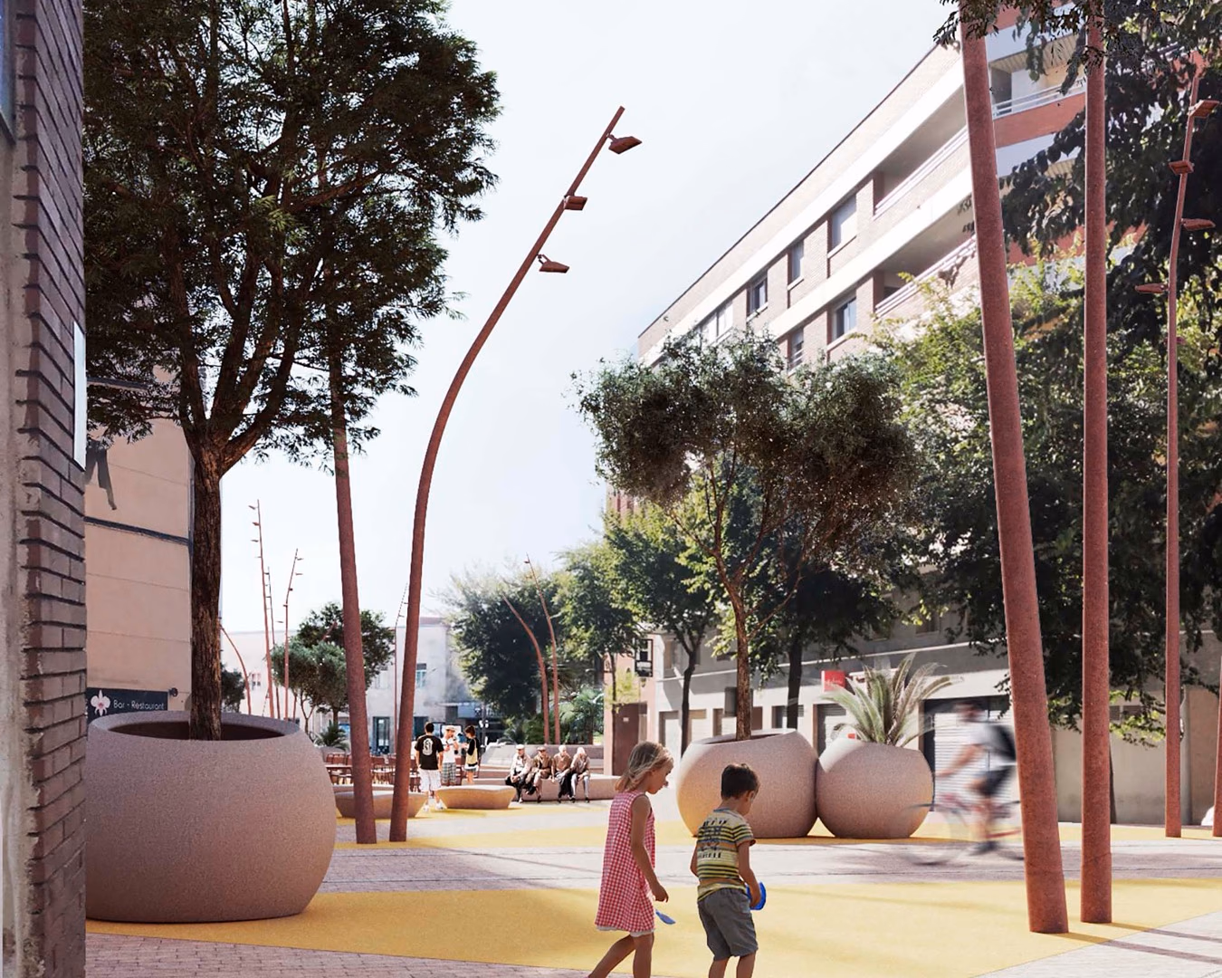 Proyecto de paisajismo y urbanización Orosi.