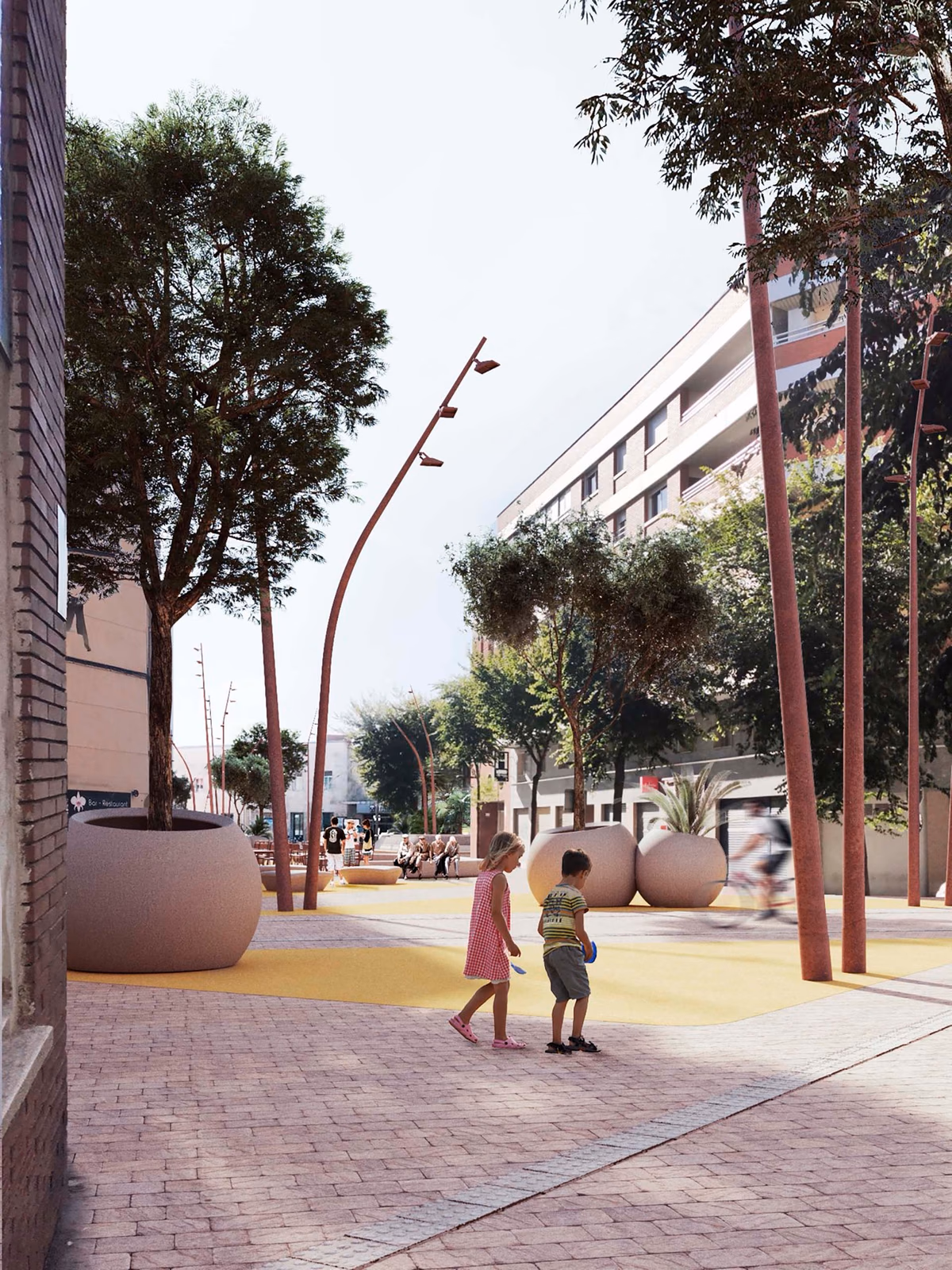 Proyecto de paisajismo y urbanización Orosi.